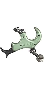 Stan OnneX Clicker Thumb Bow Release Aid for Archery & Hunting - Adjustable, DLC-Coated Resistant Internals, Smooth Action, Click-Feedback System, Modular 3 or 4 Finger Fit