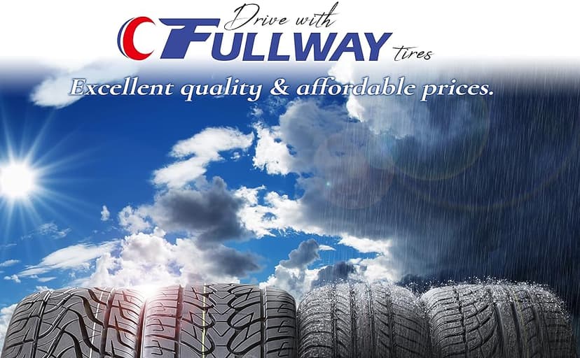 Set of 4 (FOUR) Fullway HP108 Truck/SUV All-Season Performance Radial Tires-265/65R18 265/65/18 265/65-18 114H Load Range SL 4-Ply BSW Black Side Wall UTQG 380AA