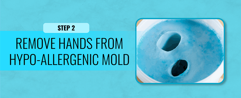 Hula Home Hand Casting Kit for Couples or Family with Mounting Plaque | Anniversary DIY Gifts Her & Him, Keepsake Sculpture Wedding Kids,