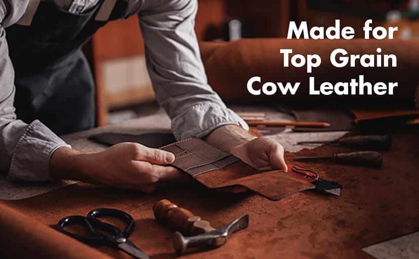 Cochoa Mens Wallet Real Leather Bifold RFID Blocking High Capacity Card Case with 2 ID Window in Gift Box (Crazy Horse, Moss)