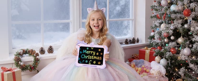 8.5 inch LCD Writing Tablet for Kids, Unicorn Toys Gifts for Girls Aged 3-5, Toddler Girl Kids Educational Travel Toy, Birthday Gift for 3 4 5 6 7 8 9 Year Old Girl (Purple) B0BG1NH1FN
