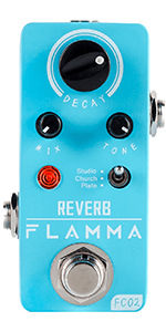 FLAMMA FC05 Mini Modulation Pedal with Chorus Flanger Tremolo Phaser Vibrato Rotary Liquid Autowah Stutter Ring LowBit