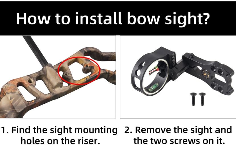 TOPOINT ARCHERY 3 Pin Bow Sight - Fiber, Brass Pin, Aluminum Machined - Right and Left Handed