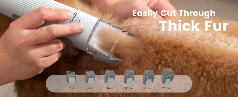 oneisall Dog Grooming Vacuum, Pet Grooming Vacuum with Clipper Nail Grinder, 1.5L Dust Cup Dog deshedding Brush with 7 Tools for Shedding Pet Hair, Home Cleaning(Blue)