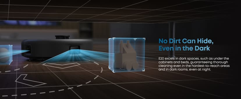 eufy Robot Vacuum 3-in-1 E20,with Versatile Stick and Handheld Vacuum Cleaner Combo,Self Emptying Up to 75 Days,Max 30,000Pa,Smart Obstacle Avoidance,Pro-Detangle,Ideal for Carpet,Crevices,Stairs