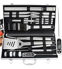 ROMANTICIST Kitchen Knife Sets, 10PCS High Carbon Stainless Steel Knife Sets with Block, Black Knife Block Set, Knives Set for Kitchen with Anti-slip Handle, Exquisite Knives Set New Home Essentials B0FL25YQ5J