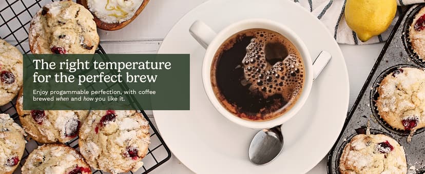 Cuisinart Coffee Maker, 14 Cup Glass Carafe Coffee Machine, Fully Automatic for Brew Strength Control, 1-4 Cup Settings, Adjustable 24 Hour Start and Auto-Shut-Off Times, Stainless Steel, DCC-3200P1