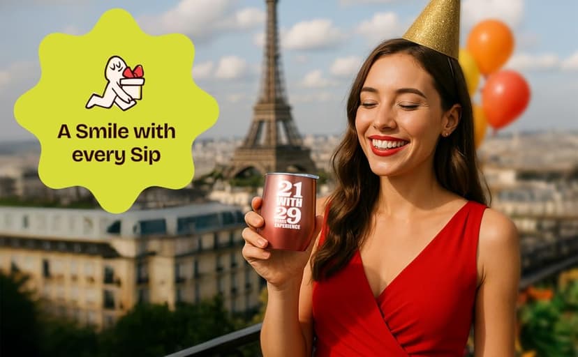 KLUBI 50th Birthday Gifts for Women Funny - 12 Ounce 21 with 29 years Experience Wine Glass 50th Birthday Gifts for Her, 50 Year Old Gift, 1975 Birthday Gifts For Women Turning 50