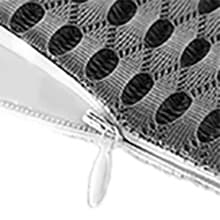 Lumbar Support Pillow for Office Chair, Memory Foam Lumbar Pillow for Lower Back Pain Relief (Grey)