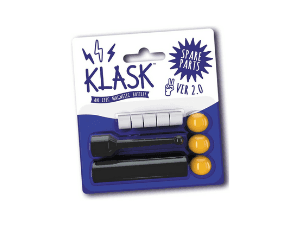 KLASK: The Magnetic Award-Winning Party Game of Skill - for Kids and Adults of All Ages That’s Half Foosball, Half Air Hockey