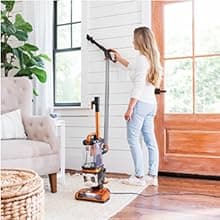 Kenmore DU4080 Featherlite Lift-Up Bagless Upright Vacuum 2-Motor Power Suction Lightweight Carpet Cleaner with HEPA Filter, 2 Cleaning Tools for Pet Hair, Hard Floor, Orange