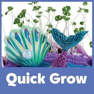 Creativity for Kids Mini Garden: Mermaid Terrarium Kit - Mermaid Gifts for Girls, Crafts and Toys, Holiday Stocking Stuffers for Kids (Ages 6+)