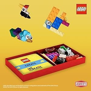 LEGO Recreate Activity Cards – Animals | Creative Building Game with 30+ Activity Cards & 25 LEGO Elements | Ages 6+