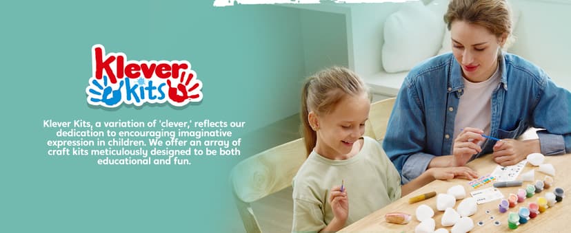 JOYIN Rock Painting Kit for Kids, Arts and Crafts for Girls & Boys Ages 6-12, DIY Supplies for Painting Rocks, Easter Craft Kits Art Set, Toddler Birthday Christmas Presents, Family Indoor Activity