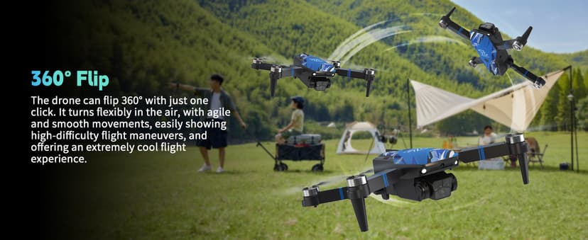 TTROARDS Drone with 4k Camera for Adults, Drone with LCD Screen 2.8 Inch, 32G SD Card, Professional Brushless Motor 270° Obstacle Avoidance, Foldable Remote Control Mini Quadcopter for Beginners