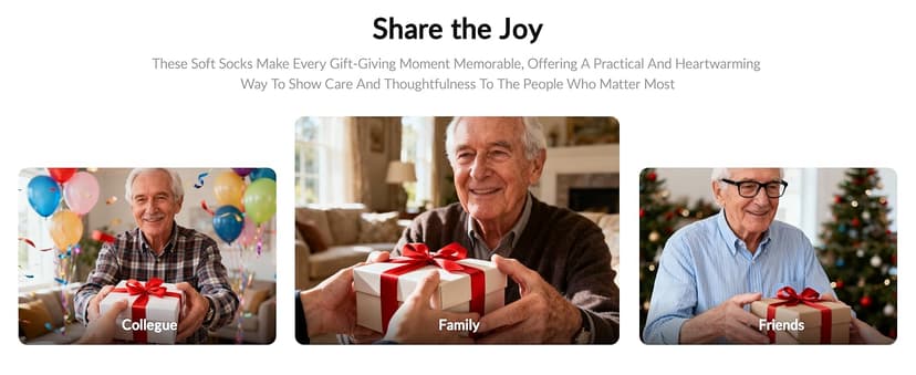 Jeasona Grandpa Gifts Funny Gifts for Grandpa Birthday Novelty Non-slip Socks