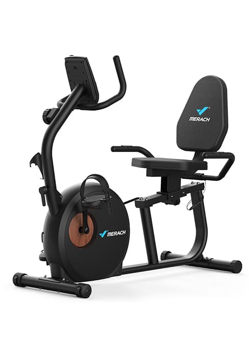 Under Desk Bike Pedal Exerciser, Quiet Magnetic Mini Exercise Bike with MERACH App for Arm, Leg Recovery, Physical Therapy, Smooth Foot Desk Cycle