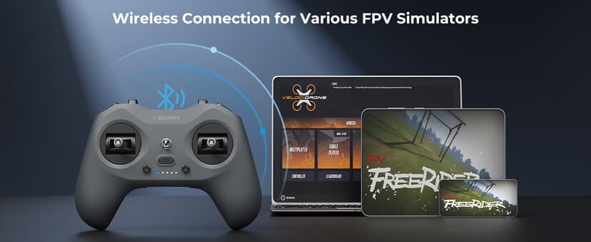 BETAFPV Aquila20 FPV Kit with Altitude Hold Stable Hover, LiteRadio 4 SE Radio Transmitter, VR04 FPV Goggles DVR Supported, 3 Modes 2S Propulsion System Drone RTF for FPV Beginner Fly Indoor Outdoor