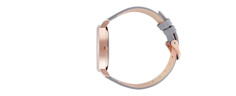 Wristology Maxi Numbers Womens Nurse Watch - Interchangeable Genuine Leather Strap Band - Large Easy to Read Boyfriend Size with Second Hand Men, Nurses, Teachers, Olivia