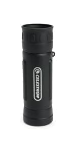 Celestron – Nature 10x25 Monocular – Ideal for Hiking and Wildlife Viewing – Multi-Coated Optics – 25mm Objective Lens – BaK-4 Prism –Twist-Up Eyecup – Waterproof & Fogproof