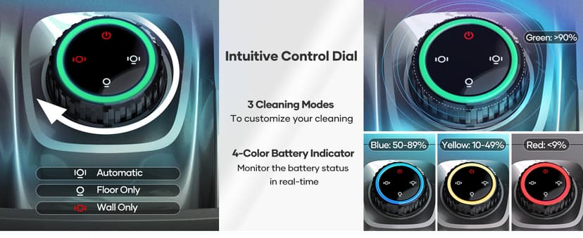 AIPER Cordless Robotic Pool Cleaner, WavePath Navigation, Wall-Climbing, Quad-Motor, 150 mins Runtime for Inground Pools up to 1,600 sq.ft, Seagull Pro ZT6002 (Renewed)