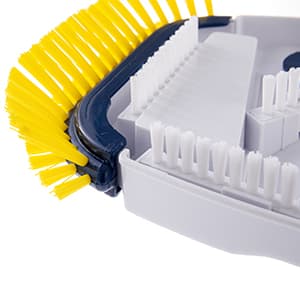 ProMotus Weighted Pool Vacuum Head, Vinyl-Safe No Wheels Manual Cleaner with Air Relief Valves,Multi-Directional Brushes for Above Ground & Inground Pools, Universal Fit for 1-1/4" & 1-1/2" Hoses