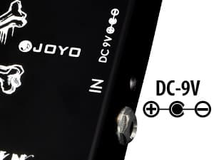 JOYO High Gain Distortion Pedal from AC/DC Crunch to Heavy Metal with Full Range EQ for Electric Guitar Effect - Bypass (JF-04)