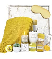 Gift Baskets for Women,11PC Care Package with Moon Lamp,Grief,Get Well Soon After Surgery,Birthday,Think of You,Thank You,Sympathy