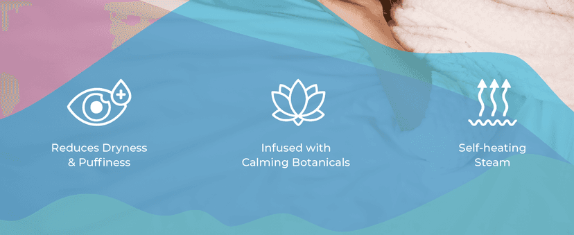 Body Restore Heated Eye Mask for Dry Eyes 5 Pack - Self Heating Warm Compress, Christmas Stocking Stuffers, White Elephant, Birthday Gifts for Women, Men, Stye Eye Treatment, Relaxation - Variety