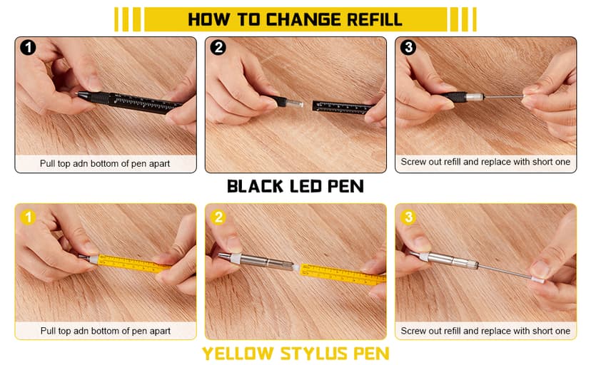 Gifts for Men Who Have Everything – MAFEHAN 9-in-1 Multitool Pen with LED Light, Cool Gadgets & Gifts for Dad, Husband, Grandpa – Christmas Gifts, Stocking Stuffers, White Elephant Ideas