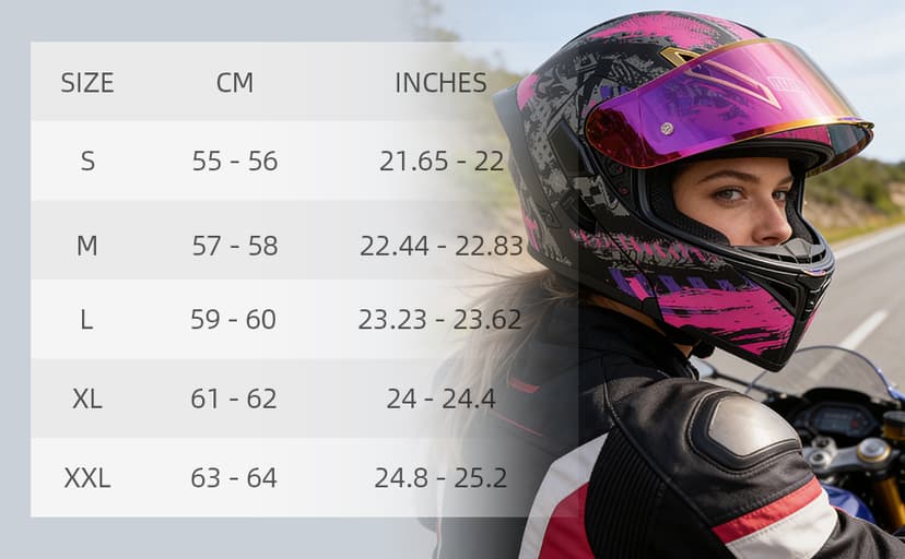 Womens Motorcycle Helmet with Bluetooth - DOT Modular Motorcycle Helmets with Dual Visor, Flip Up Full Face Purple Helmet with Speaker and Mic