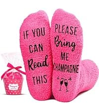 HAPPYPOP Funny Gifts for Women Men - Boba Tea Taco Gifts for Her, Bourbon Coffee Socks