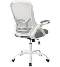 HYLONE Big and Tall 400lbs Heavy Duty Office Chair, 5" Thickened Seat Ergonomic Desk Chair with Adjustable Armrests, Home Office Computer Chairs for Long Hours Mesh Executive Chair(Black)