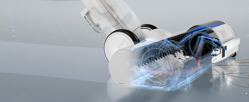 Tineco Pure ONE S15 Essentials Cordless Vacuum Cleaner, Stick Vacuum Rechargeable with Anti-Tangle Brush, LED Headlights for Hard Floor, Pet Hair & Home Cleaning