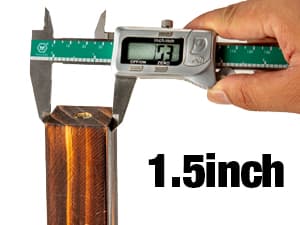 Ghosthorn Fishing Rod Holders for Garage 360 Degree Rotating Fishing Pole Rack, Floor Stand Holds up to 16 Rods Wood Fishing Gear Equipment Storage Organizer, Fishing Gifts for Men Women