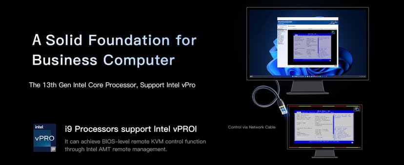 MINISFORUM MS-01 Mini Workstation Core i9-13900H 32GB RAM 1TB SSD Mini PC, HDMI+2X USB4 8K Display, 2x10G SFP+ Port, 2x2.5G LAN Port, Support M.2 2280/22110/U.2 SSD/RTX 3050 Graphics Cards