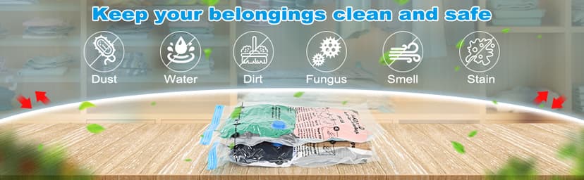 BoxLegend Vacuum Storage Bags with Large Size Hand Pump 8 Jumbo 31.5’’x39.37’' Thickened Vacuum Seal Bags for Clothing Space Saving Vacuum Pack Storage Bags for Pillow Comforters Bedding