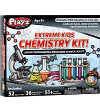 52+ Experiments Chemistry Set Science Toys, STEM Projects with 51+ Tools, Kids Science kit, Science Experiments for Kids Gift Playz Extreme Chemistry Educational Science Kits for Kids Age 8-12 B08HSFDZP6