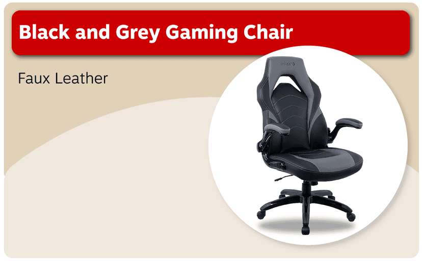STAPLES Emerge Vortex Gaming Chair, Ergonomic, Adjustable Height, Swivel, Black