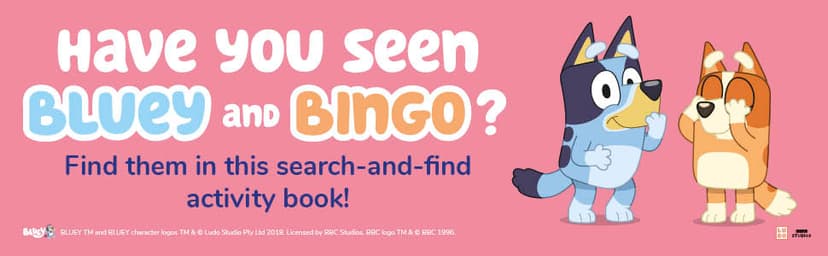 Where's Bluey?: A Search-and-Find Book 0593385691