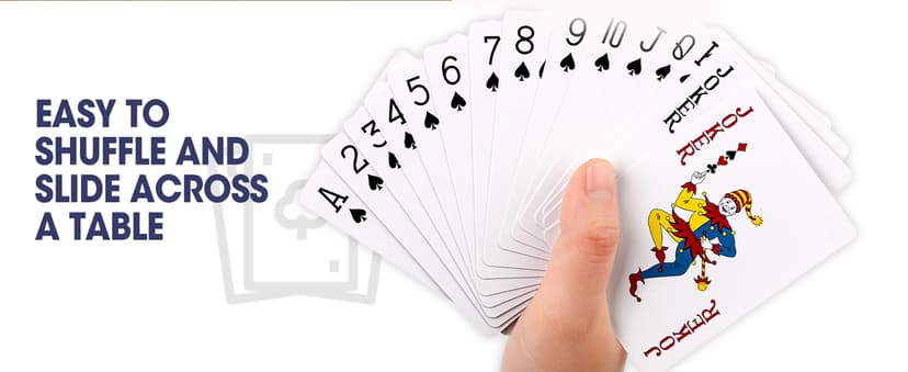 Playing Cards, 26 Decks of Cards Bulk Standard Size Poker Cards, Perfect for Classic Card Games, Party Games, Blackjack, Card Games for Families & Magic Performances (Red/Blue)