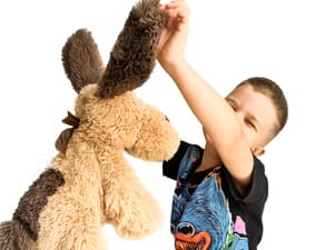 WEIGEDU Floppy Stuffed Dog Puppy Plush Toy, Huggable Beagle Labrador Retriever Stuffed Animal Dogs for Kids Girls Boys Baby Birthday Gift, 20 inch, Brown