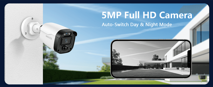 Outdoor Wired Security Camera System Home Video Surveillance Cameras Systems