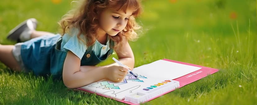 Watercolor Painting Set for Kids Ages 3-5 & 4-8, Arts & Crafts Drawing Activity Travel Toy, Birthday Gifts for Boys & Girls JoyCat Paint with Water Coloring Books for Toddlers (Magical Pony) B0CTHQJF57
