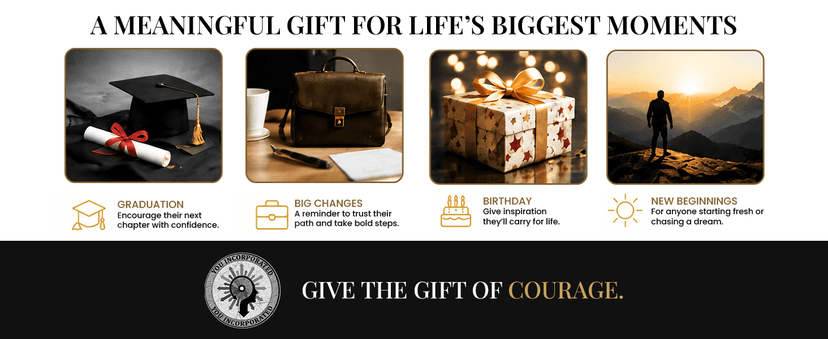 Book + Author's Note + Envelope. Gift for Late Teens & Young Adults: Graduation, Birthdays, College, Internships & First Jobs COURAGEQUEST Gift for Late Teens & Young Adults, Confidence and Purpose B0GYRL14C9