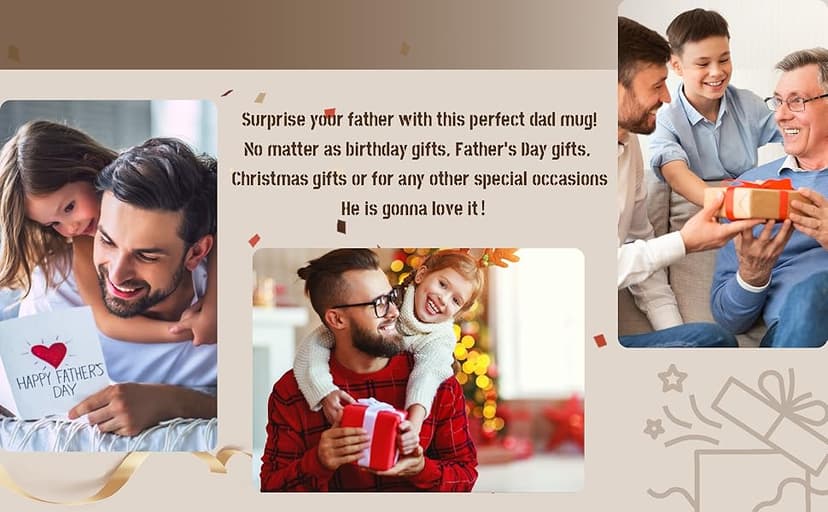 Cabtnca New Dad Gifts First Time, Dad Level Unlocked Mug, Birthday Christmas Father's Day Gifts for New Daddy, 15 Oz