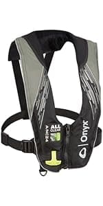 Onyx M-16 Manual Inflatable Belt Pack, U.S. Coast Guard Approved, Low Profile, Compact Design, Approved for users 16 years and older; and over 80 pounds