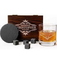 On The Rox Personalized Groomsmen Ammo Box For Men - Custom Groomsmen Ammo Can Gift Set - Authentic Grade 1 Military Ammo Box Gift For Dad - Personalized Wedding Favors - Custom Gift B0CWLPHL32
