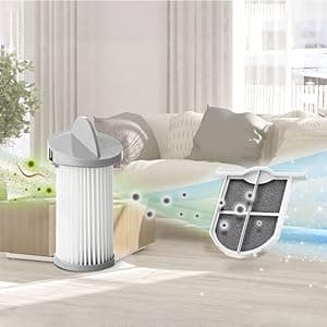 EyeVac Pro Touchless Vacuum Automatic Dustpan - Ultra Fast & Powerful - Great for Sweeping Salon Pet Hair Food Dirt Kitchen, Corded Canister Vacuum, Bagless, Automatic Sensors, 1400 Watt (Black)