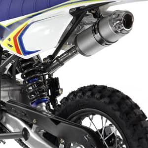 HHH DB X18 125CC Dirtbike Apollo RFZ Racing Gas Dirt Bike with Twin Spare Heave Duty Steel Frame Big Tires 17/14 inch 4 Speed Dirtbike for Youth Adult Vitacci Dirtbike